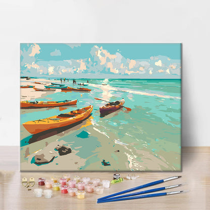 Kayak Serenity - Paint by Numbers