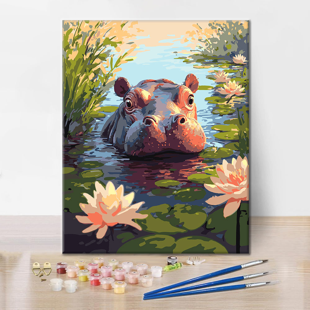 Lagoon Peek - Paint by Numbers