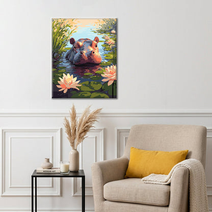 Lagoon Peek - Paint by Numbers