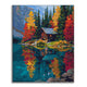 Lakeside Cabin - Paint by Numbers