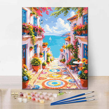 Mediterranean Mosaic - Paint by Numbers