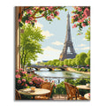 Parisian Morning - Paint by Numbers