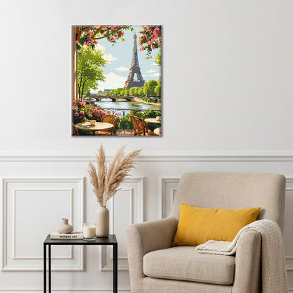 Parisian Morning - Paint by Numbers