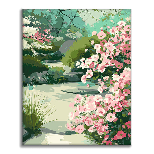 Quiet Garden - Paint by Numbers