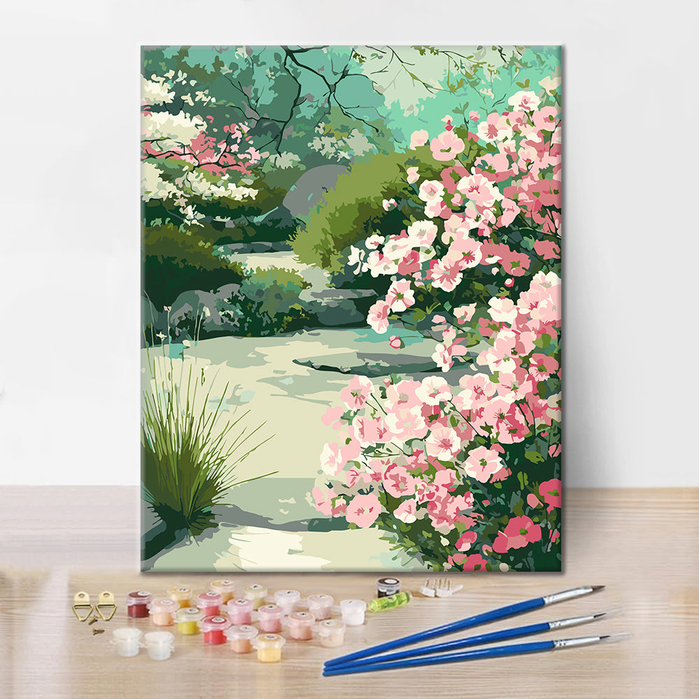 Quiet Garden - Paint by Numbers