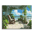 Seaside Porch - Paint by Numbers