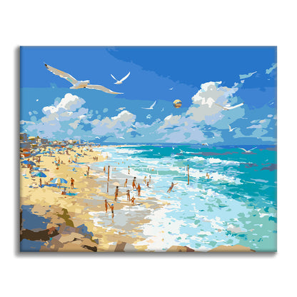 Seaside Serenity - Paint by Numbers