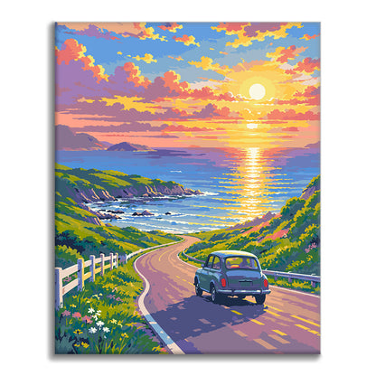 Seaside Trip - Paint by Numbers