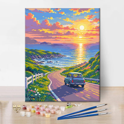Seaside Trip - Paint by Numbers