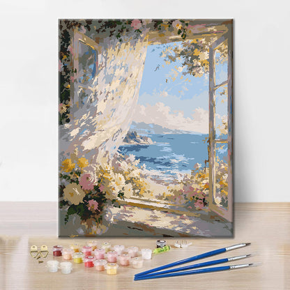 Seaside View - Paint by Numbers