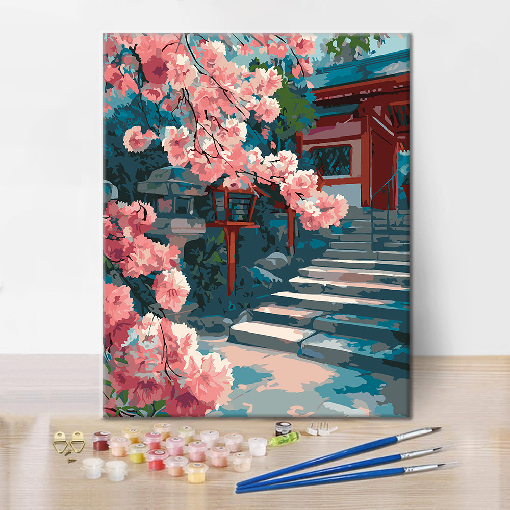 Serene Garden - Paint by Numbers