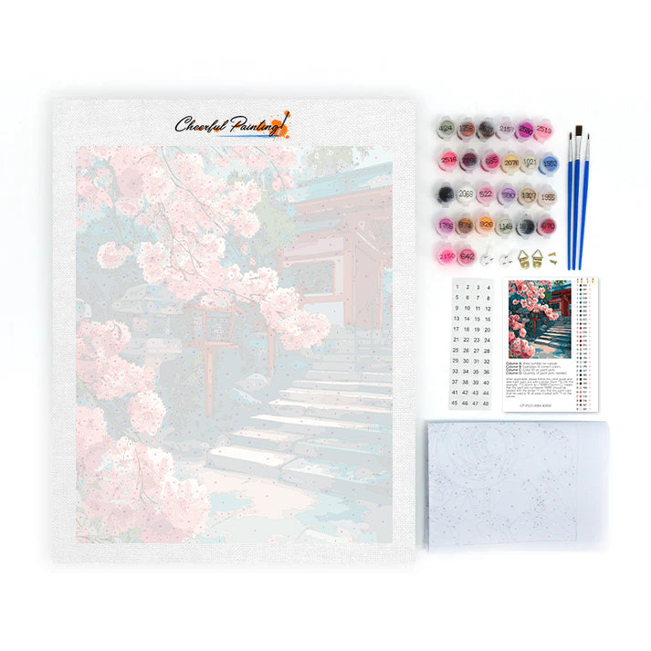 Serene Garden - Paint by Numbers