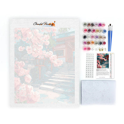 Serene Garden - Paint by Numbers