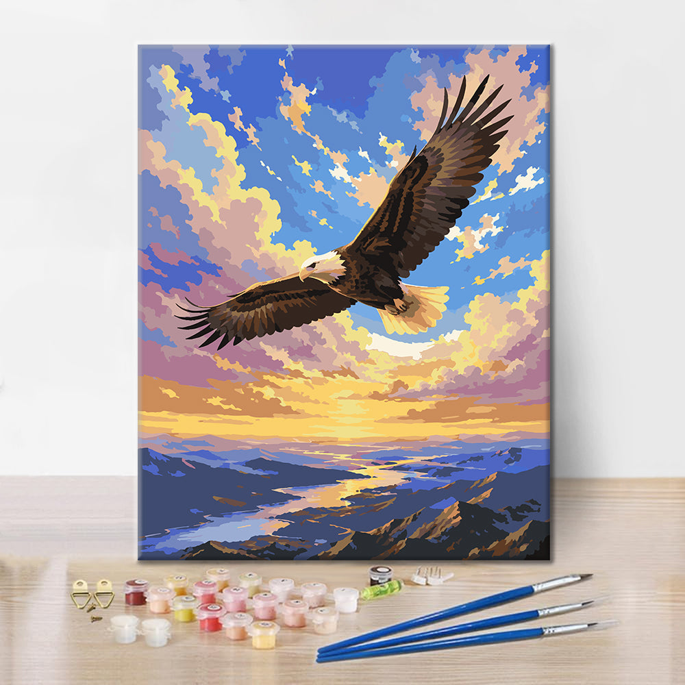 Soaring Eagle - Paint by Numbers