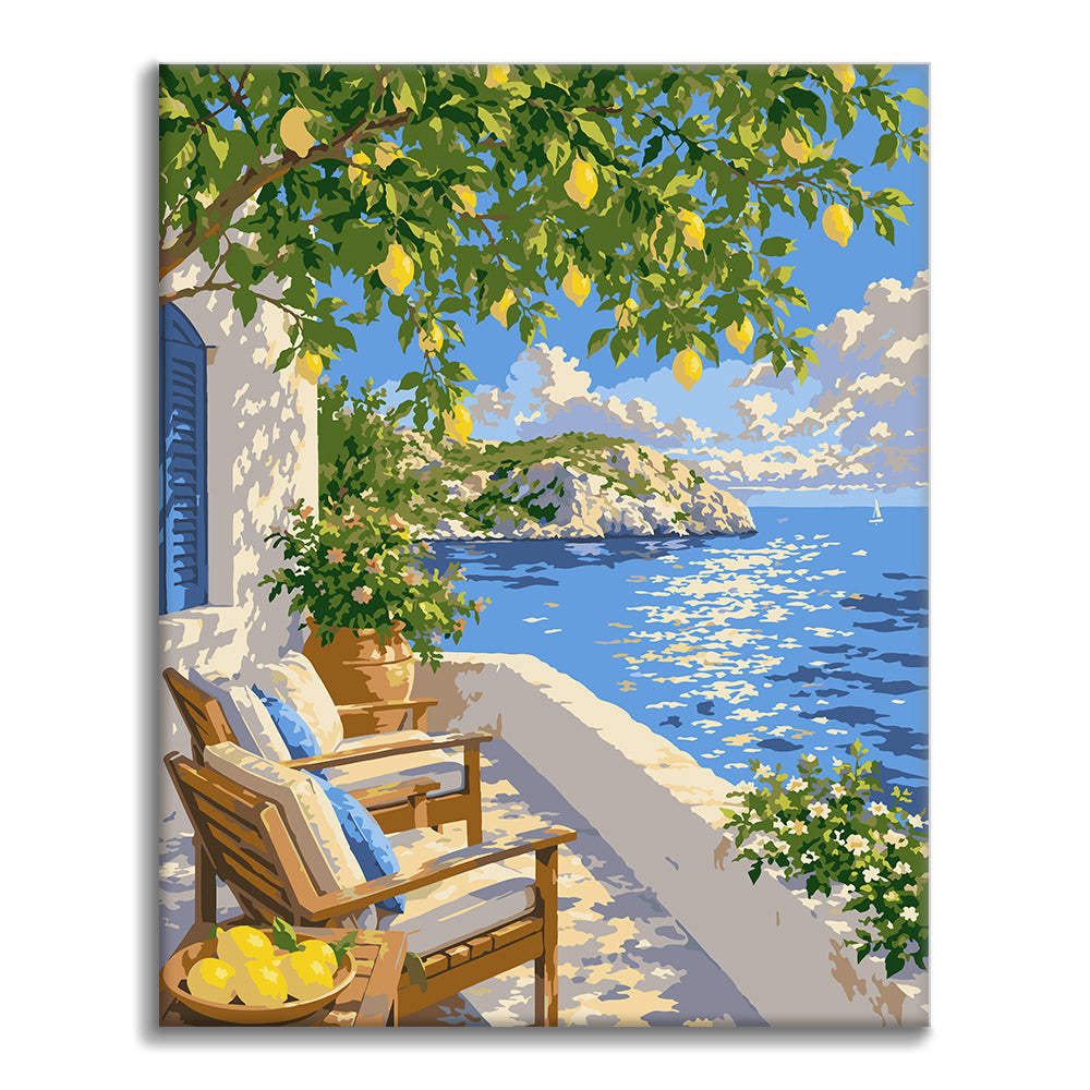 Summer Mediterranean - Paint by Numbers
