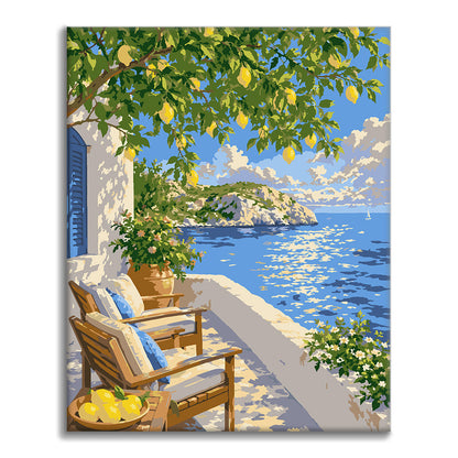 Summer Mediterranean - Paint by Numbers