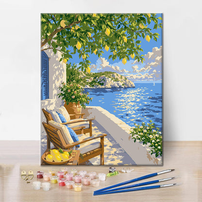 Summer Mediterranean - Paint by Numbers