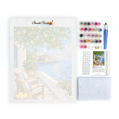 Summer Mediterranean - Paint by Numbers