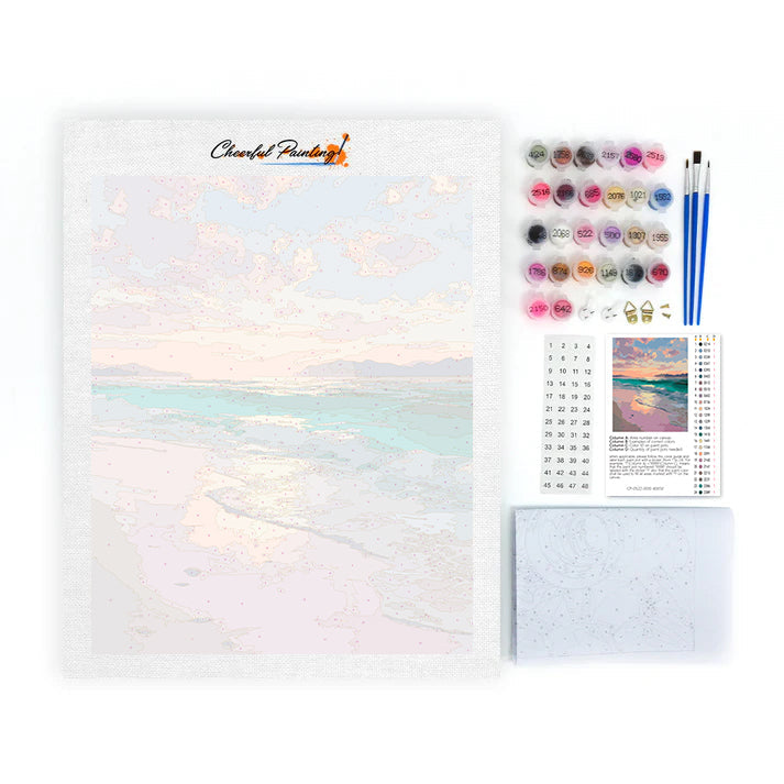 Sunset Serenity - Paint by Numbers