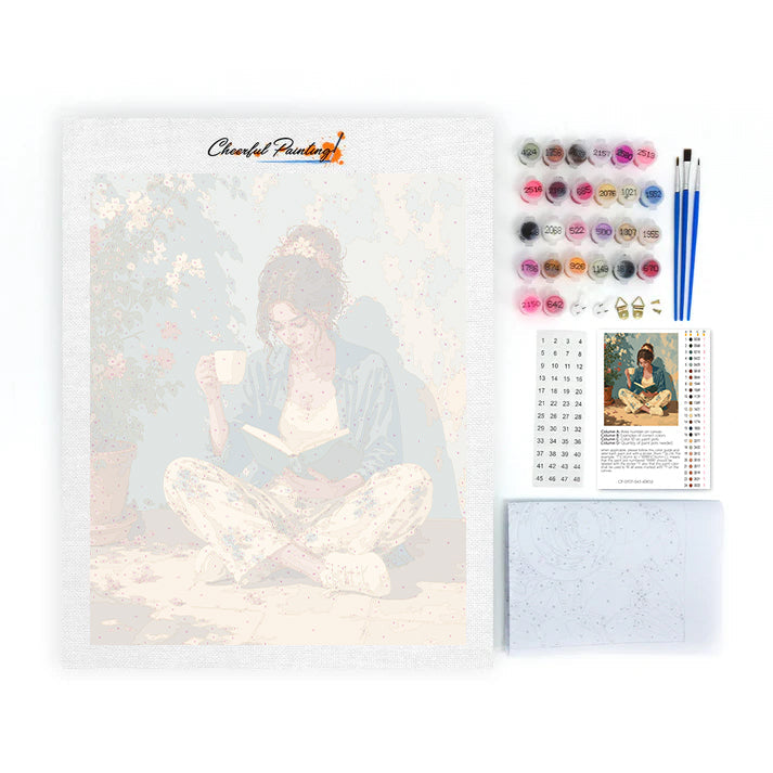A Quiet Chapter - Paint by Numbers