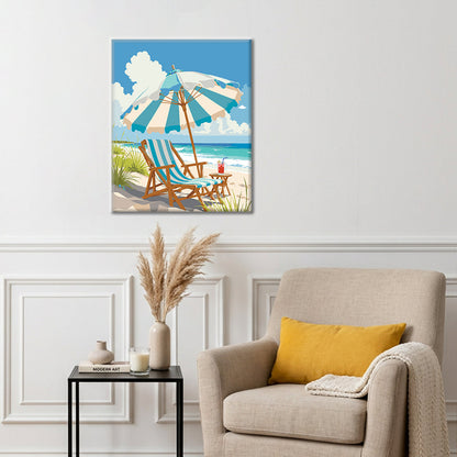 Beachside Bliss - Paint by Numbers