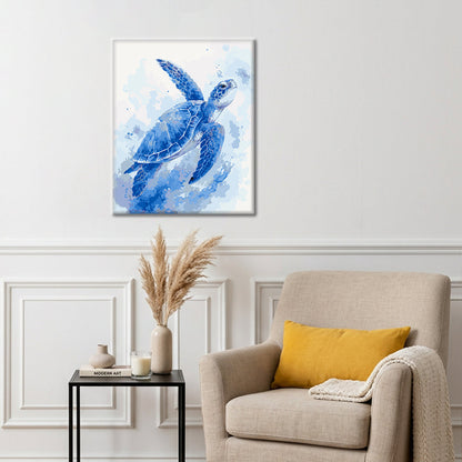 Blue Tide Guardian - Paint by Numbers