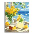 Lemon by the Sea - Paint by Numbers