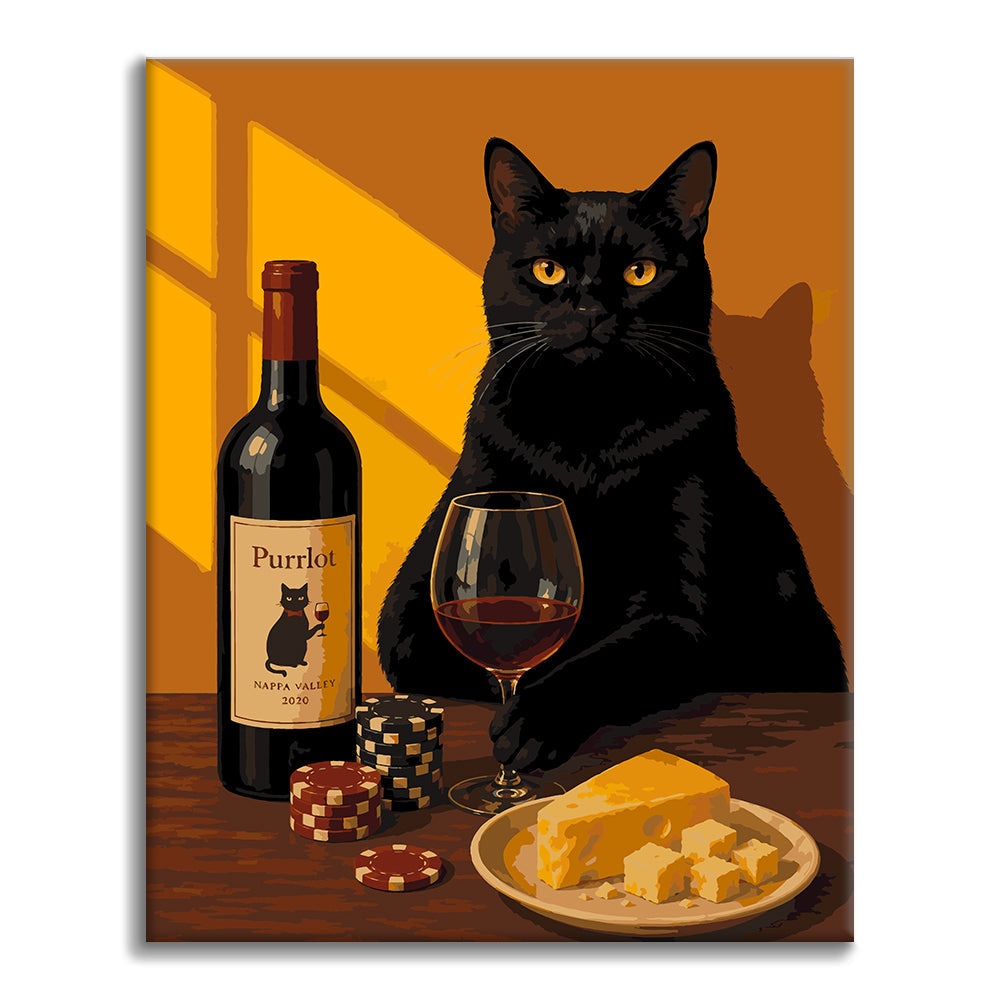 Midnight Sommelier - Paint by Numbers