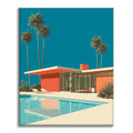 Palm Springs Retreat - Paint by Numbers