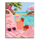 Pink Summer Escape - Paint by Numbers