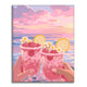 Raspberry Sunset Toast - Paint by Numbers