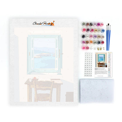 Sea View Study - Paint by Numbers