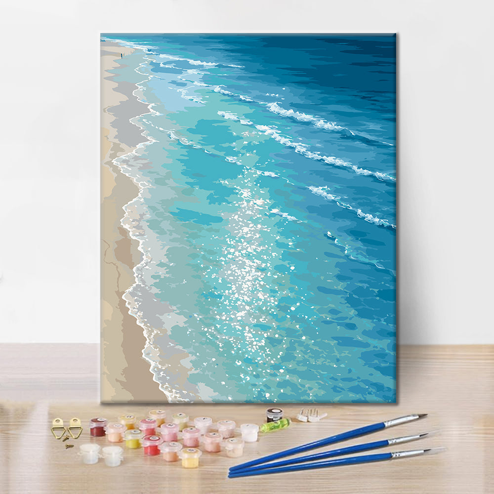 Shoreline Serenity - Paint by Numbers