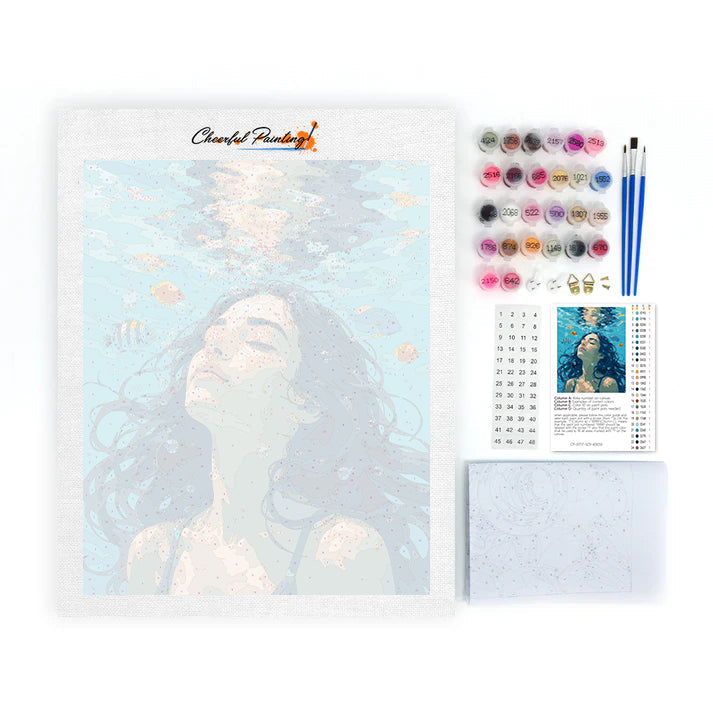 Silent Ocean Reverie - Paint by Numbers