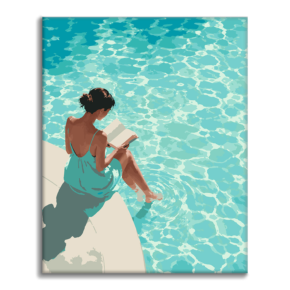 Summer Reading - Paint by Numbers