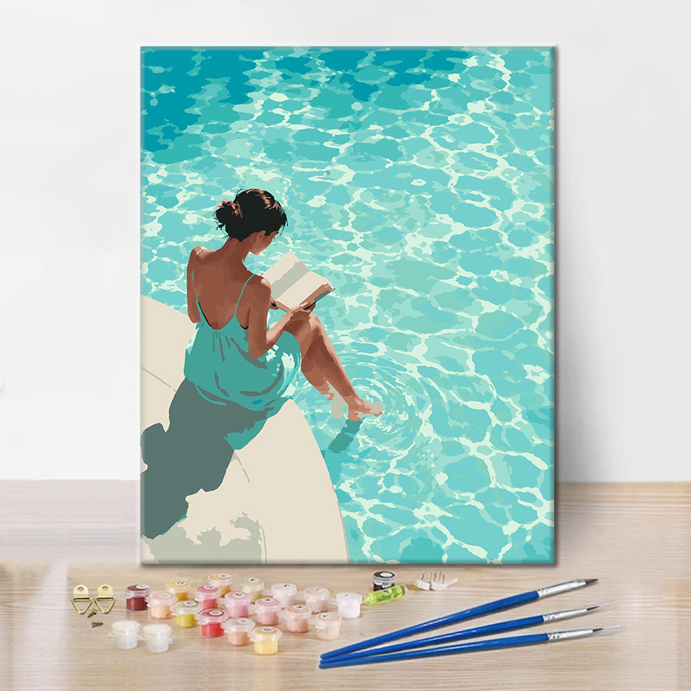 Summer Reading - Paint by Numbers