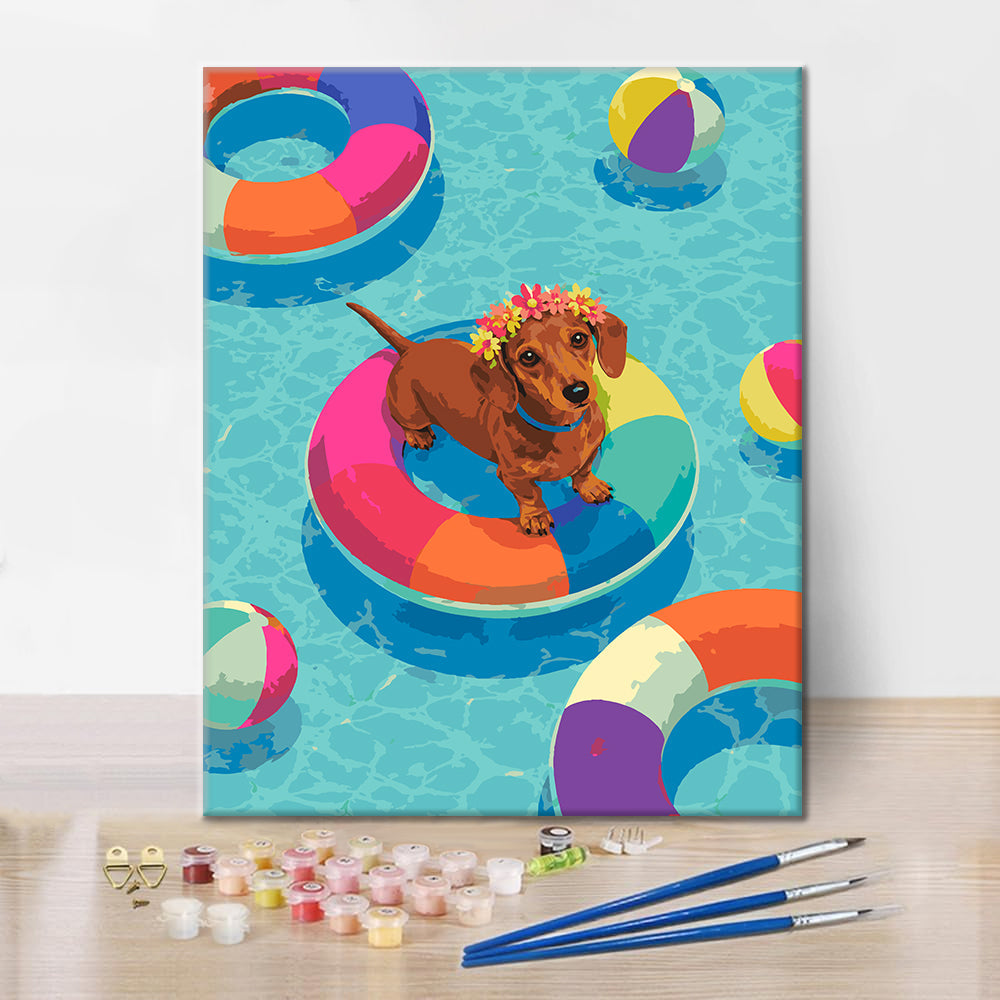 Summer Sausage - Paint by Numbers
