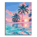 Sunset Reflections - Paint by Numbers