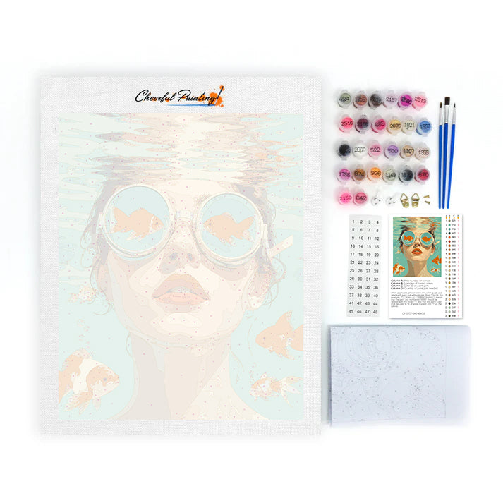 Through Goldfish Eyes - Paint by Numbers