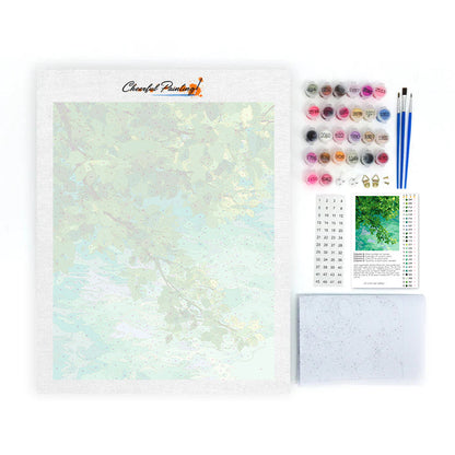 Verdant Waters - Paint by Numbers