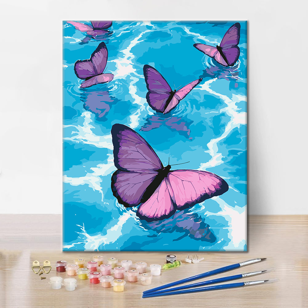 Violet Drift - Paint by Numbers