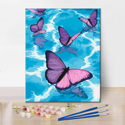 Violet Drift - Paint by Numbers