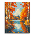 Autumn Lake - Paint by Numbers