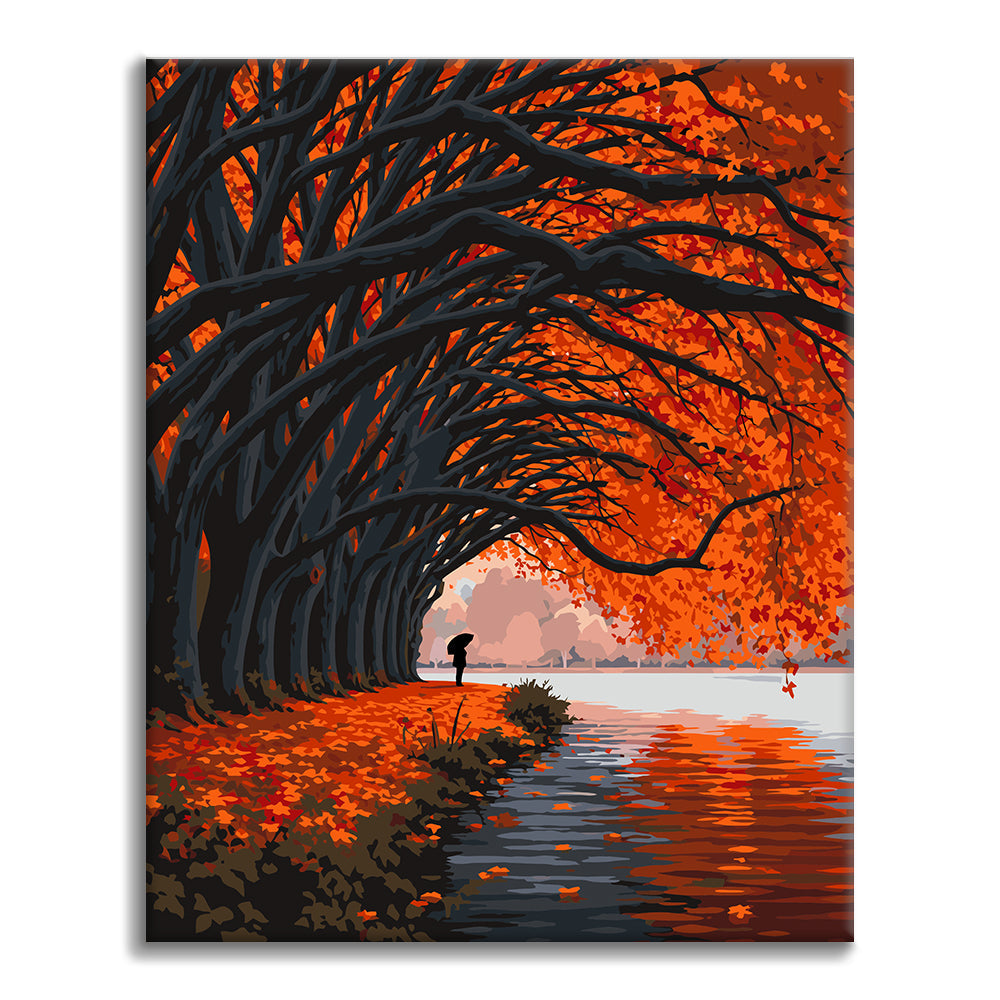 Autumn Serenity - Paint by Numbers