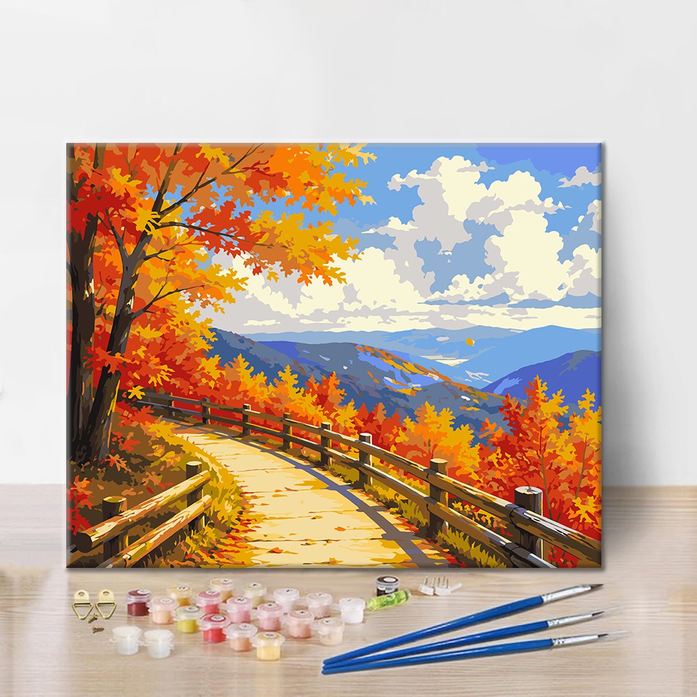 Autumn Trail - Paint by Numbers