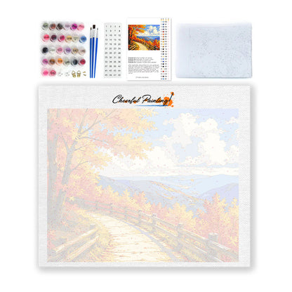 Autumn Trail - Paint by Numbers