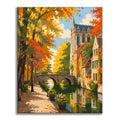Canal Town - Paint by Numbers