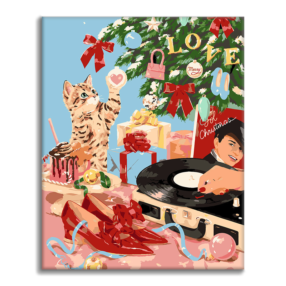 Christmas Glamour - Paint by Numbers