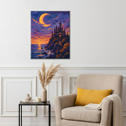 Cliff Castle - Paint by Numbers