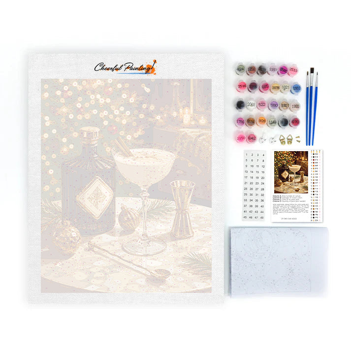 Elegant Christmas Evening - Paint by Numbers